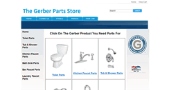 Desktop Screenshot of gerberparts.com